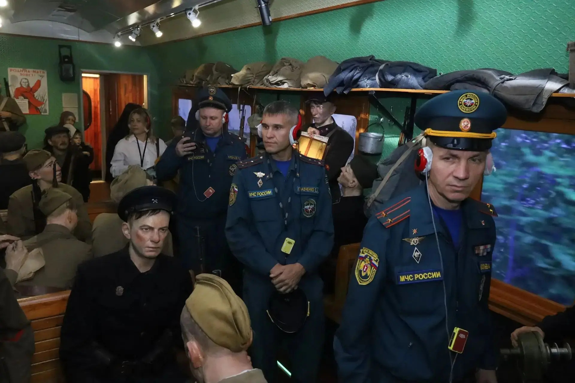 В Камышин прибыл «Поезд Победы»
